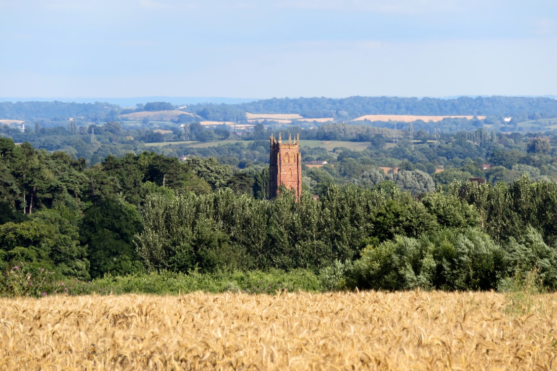 church tower landscape