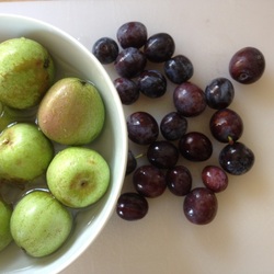 Crabapples and damsons