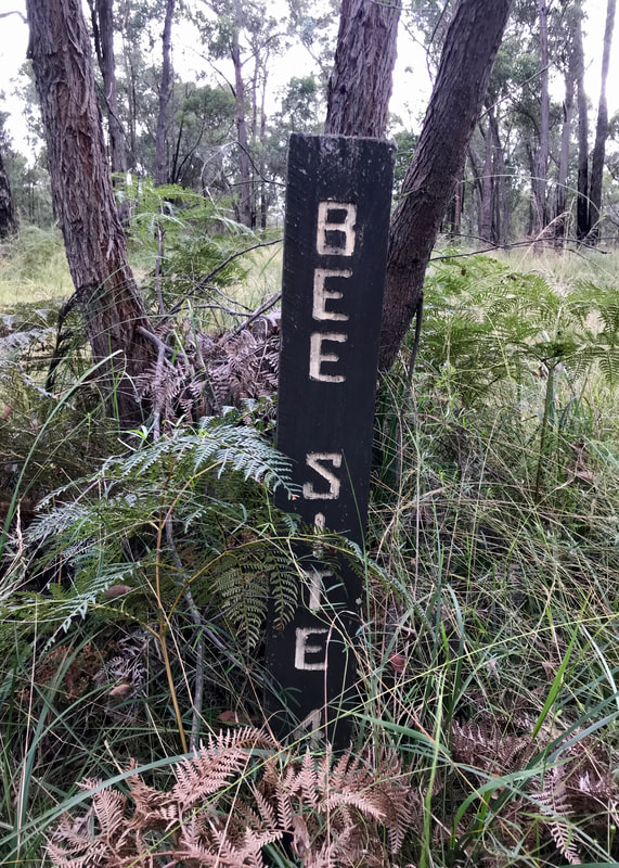 Sign: BEE SITE