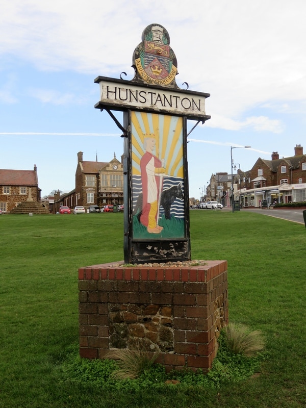 Hunstanton town sign