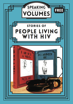 Flyer: stories of people living with HIV