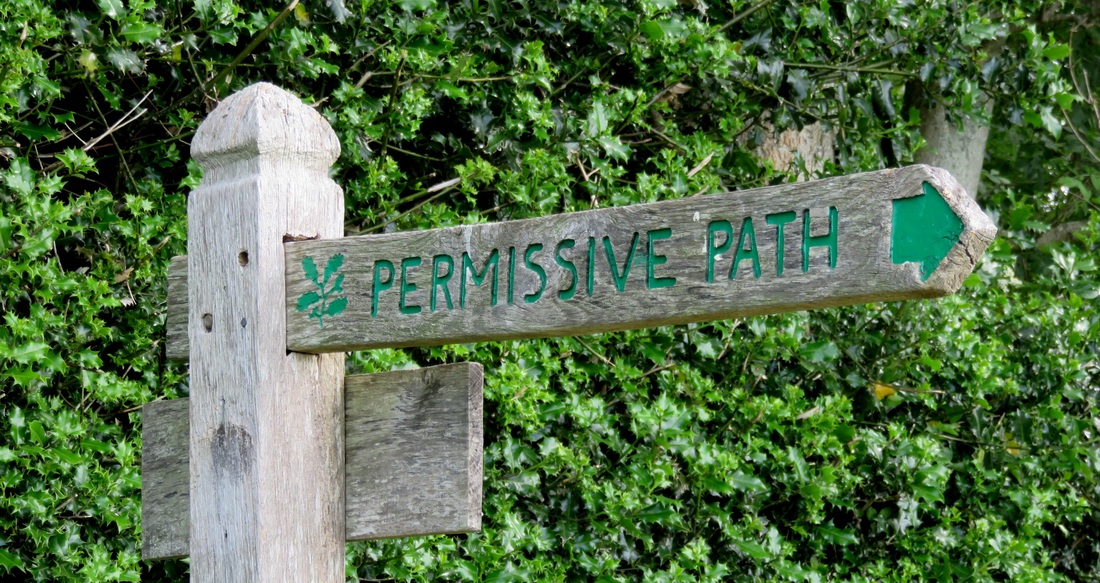 Permissive path fingerpost